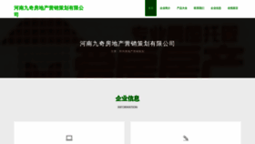 What Hnjiuqi.com website looks like in 2024 