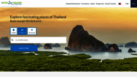 What Hotels2thailand.com website looks like in 2024 