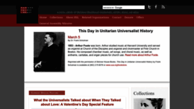 What Harvardsquarelibrary.org website looks like in 2024 