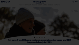 What Hkscan.com website looks like in 2024 