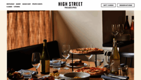 What Highstreetonmarket.com website looks like in 2024 