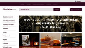 What Hertog.nl website looks like in 2024 