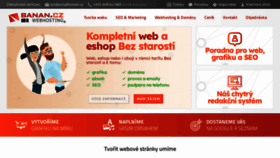 What Hostuju.cz website looked like in 2024 (1 year ago)