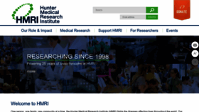 What Hmri.org.au website looks like in 2024 