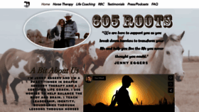 What Horsebackmiracles605roots.com website looks like in 2024 
