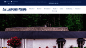What Hayworth-miller.com website looked like in 2024 (1 year ago)