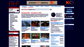 What Hamburg-web.de website looks like in 2024 