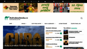 What Hedvabnastezka.cz website looks like in 2024 