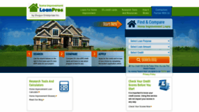 What Homeimprovementloanpros.com website looks like in 2024 