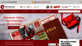 What Historia.net website looked like in 2024 (1 year ago)