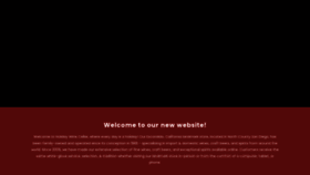 What Holidaywinecellar.com website looks like in 2024 