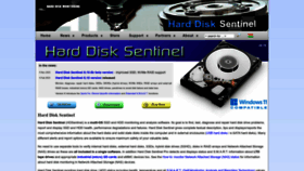 What Hdsentinel.com website looks like in 2024 
