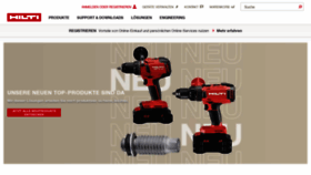 What Hilti.at website looked like in 2024 (2 years ago)