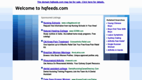 What Hqfeeds.com website looked like in 2011 (12 years ago)
