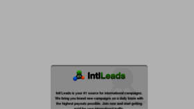 What Intlleads.com website looked like in 2011 (12 years ago)