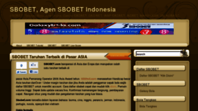 What Indosbobet.com website looked like in 2012 (12 years ago)