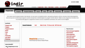 What Indir.name.tr website looked like in 2012 (12 years ago)