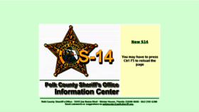 What Inquiry.polksheriff.org website looked like in 2011 (13 years ago)