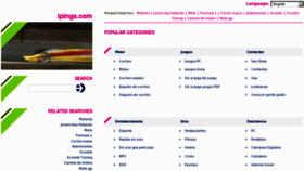 What Ipings.com website looked like in 2012 (13 years ago)