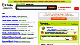 What Insoshi.com website looked like in 2012 (12 years ago)
