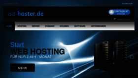 What Isd-hoster.de website looked like in 2012 (12 years ago)
