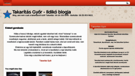 What Ildiko-takaritas.hu website looked like in 2012 (12 years ago)