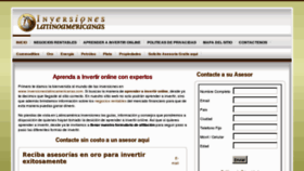 What Inversioneslatinoamericanas.com website looked like in 2012 (12 years ago)