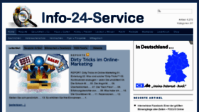 What I-24-s.com website looked like in 2012 (11 years ago)