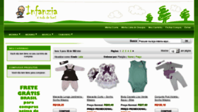 What Infanzia.com.br website looked like in 2012 (11 years ago)