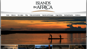 What Islandsinafrica.com website looked like in 2012 (11 years ago)