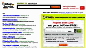 What Indobets.com website looked like in 2012 (11 years ago)