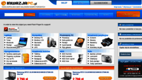 What Inwazjapc.pl website looked like in 2012 (11 years ago)