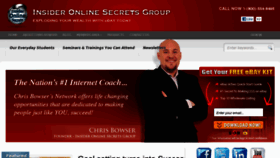 What Insideronlinesecrets.com website looked like in 2012 (11 years ago)
