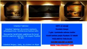 What Istanbultablo.com website looked like in 2012 (11 years ago)