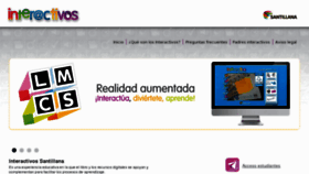 What Interactivosantillana.com.co website looked like in 2012 (11 years ago)