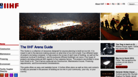 What Iihf-arenaguide.com website looked like in 2012 (11 years ago)