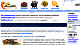 What Investmentpaths.com website looked like in 2012 (11 years ago)