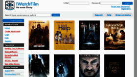What Iwatchfilm.com website looked like in 2012 (11 years ago)