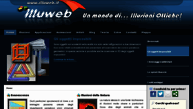 What Illuweb.it website looked like in 2012 (11 years ago)
