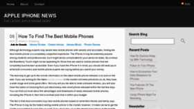 What Iphonegb.com website looked like in 2012 (11 years ago)