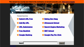 What Ipings.com website looked like in 2012 (12 years ago)