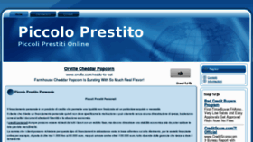 What Ilpiccoloprestito.com website looked like in 2012 (11 years ago)