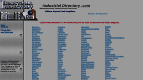 What Industrialdirectory.com website looked like in 2012 (11 years ago)