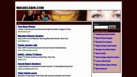 What Imagecabin.com website looked like in 2012 (11 years ago)