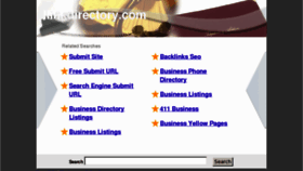 What Ilinkdirectory.com website looked like in 2013 (11 years ago)