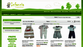 What Infanzia.com.br website looked like in 2013 (11 years ago)