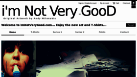 What Imnotverygood.com website looked like in 2013 (11 years ago)