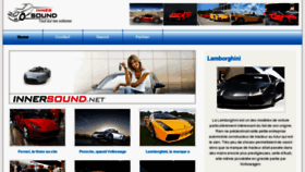 What Innersound.net website looked like in 2013 (11 years ago)