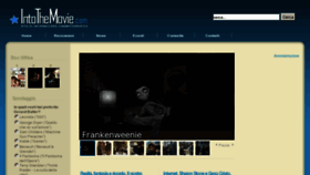 What Intothemovie.com website looked like in 2013 (11 years ago)