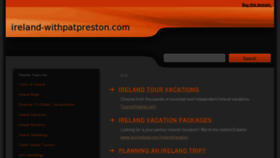 What Ireland-withpatpreston.com website looked like in 2013 (11 years ago)